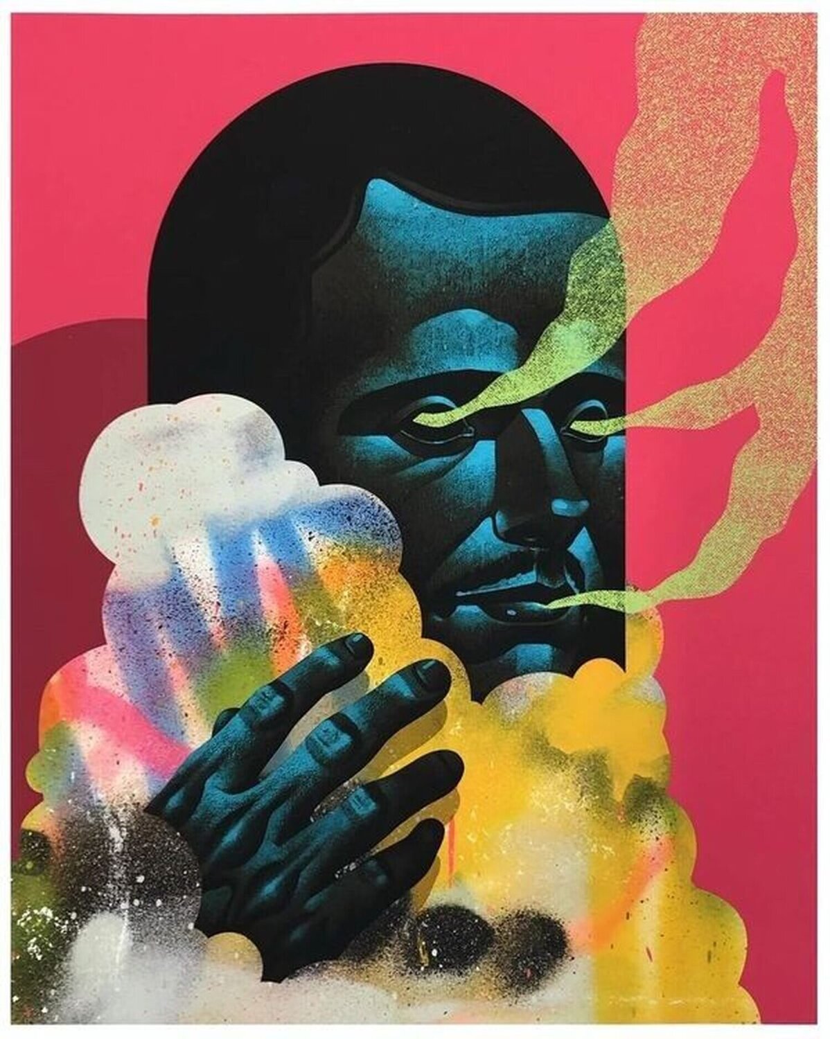 Cloud Driver (Spray Edition) Michael Reeder Afdruk te koop