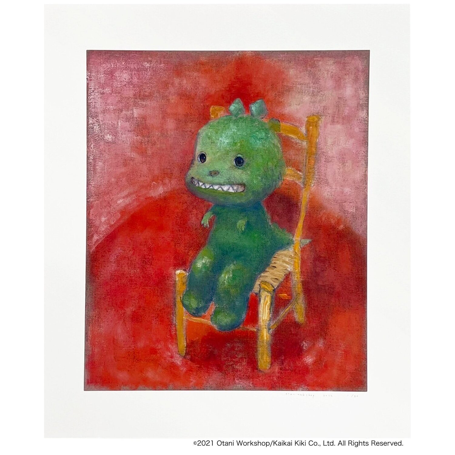 Kaiju Seated Statue Otani Workshop