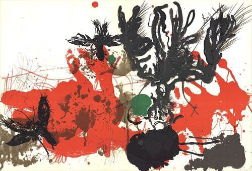 Composition II-177 par Paul Rebeyrolle, Édition en vente sur Singulart