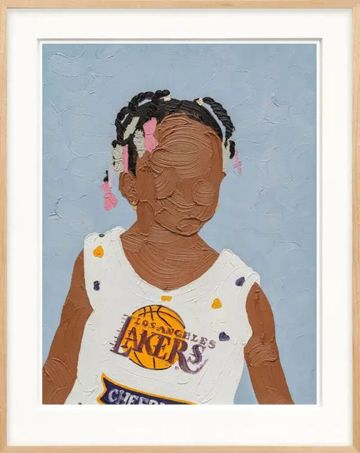 Hoops Shaina McCoy Print for sale