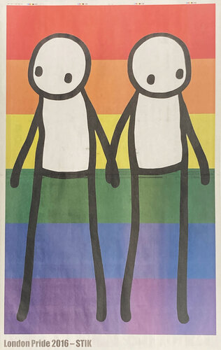 London Pride 2016 by Stik, Print for Sale on Singulart