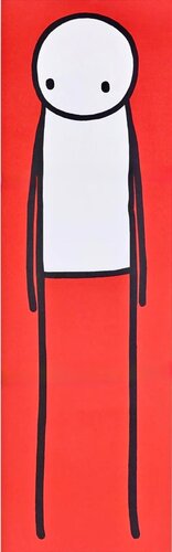 THE BIG ISSUE (RED) by Stik, Print for Sale on Singulart