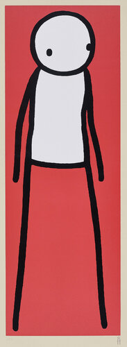 Walk (Red) von Stik, Druck kaufen auf Singulart