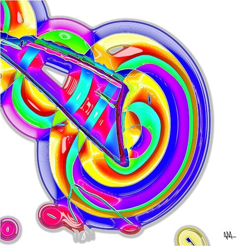 Twisted Cone von Elmer Kouwenberg, Digital kaufen auf Singulart