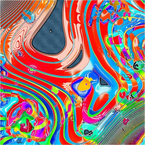 The Red Mile di Elmer Kouwenberg, Digitale in vendita su Singulart