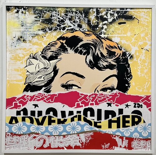 Advertise Here von Daniel Marin, Malerei kaufen auf Singulart
