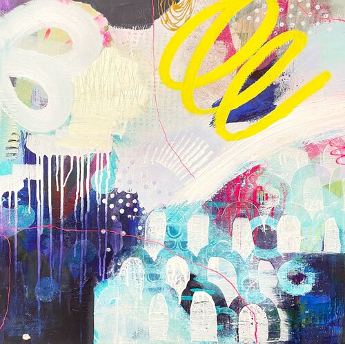 Just Blown Away di Alison Gilbert, Pittura in vendita su Singulart