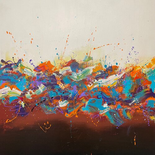 Turbulence I van Alison Gilbert, Schilderij te koop op Singulart