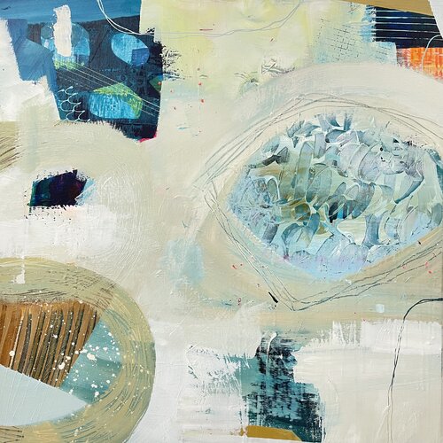 Beachcombing di Alison Gilbert, Pittura in vendita su Singulart