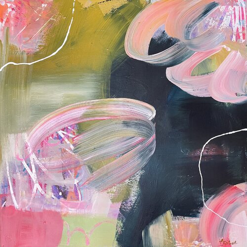 Bubblegum di Alison Gilbert, Pittura in vendita su Singulart