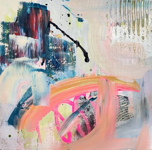 Chaos is her middle name di Alison Gilbert, Pittura in vendita su Singulart