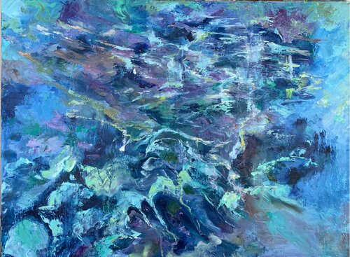 Secrets of the depth van Lena Dil, Schilderij te koop op Singulart