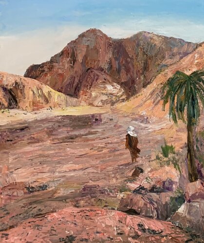 Sinai bedouin von Lena Dil, Malerei kaufen auf Singulart