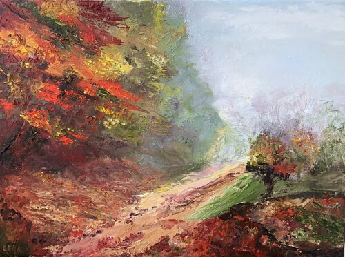 Misty October von Lena Dil, Malerei kaufen auf Singulart
