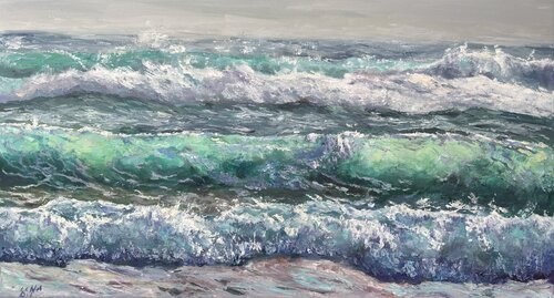 Breaking rhythm van Lena Dil, Schilderij te koop op Singulart