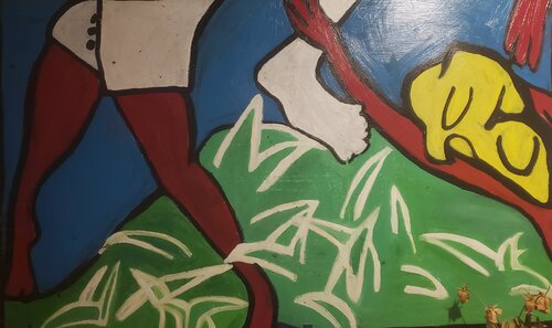 La danse 2 by Aimé Cesanges, 회화 for Sale on Singulart