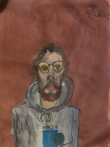 Portrait de ben van Aimé Cesanges, Schilderij te koop op Singulart
