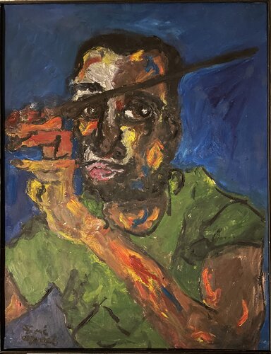 Autoportrait à 27 ans de Aimé Cesanges, Pintura a la venta en Singulart