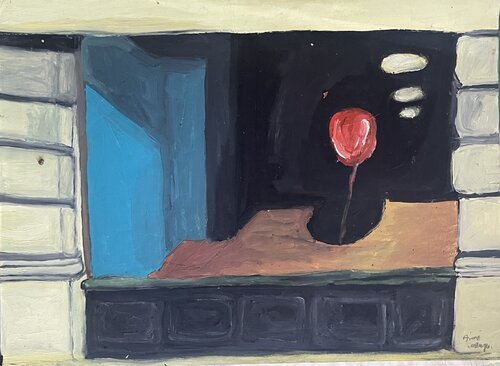 Balon de baudruche by Aimé Cesanges, 회화 for Sale on Singulart