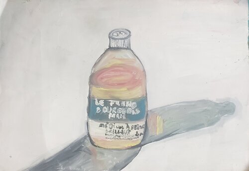 1L de médium à peindre brillant van Aimé Cesanges, Schilderij te koop op Singulart