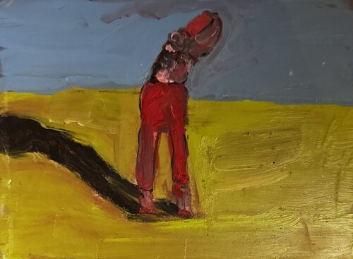 Paysan di Aimé Cesanges, Pittura in vendita su Singulart