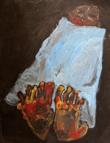 Portrait dormant II de Aimé Cesanges, Pintura a la venta en Singulart