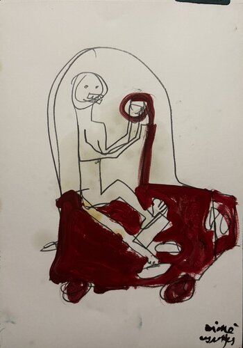 Automobiliste by Aimé Cesanges, 회화 for Sale on Singulart