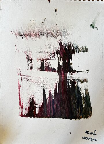 Abstraction by Aimé Cesanges, Painting for Sale on Singulart