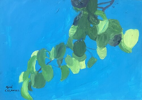 Poirier malade by Aimé Cesanges, Painting for Sale on Singulart