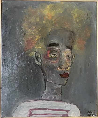 Le prince par Aimé Cesanges, Peinture en vente sur Singulart