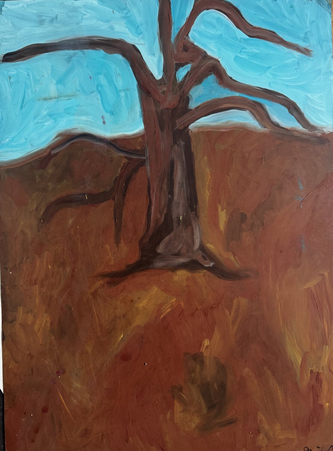 Arbre mort Aimé Cesanges