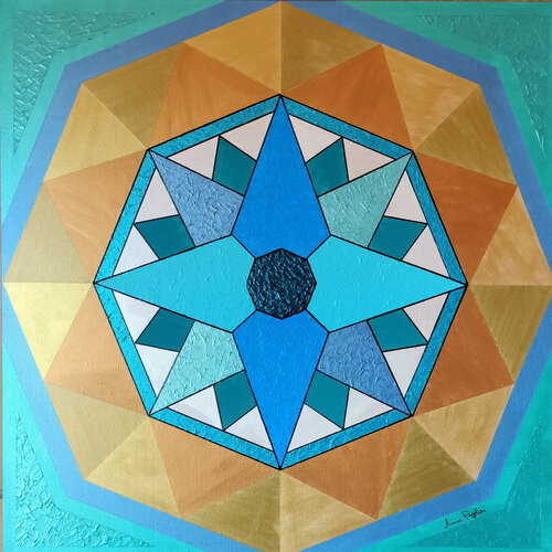 Rosa dei venti 27 di Dino Puglisi, Pittura in vendita su Singulart