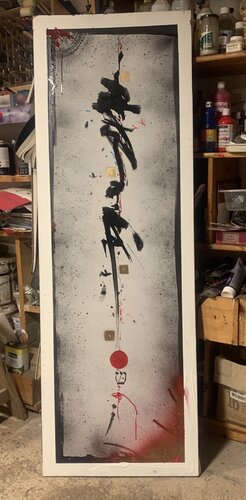 " Sommes-nous nés d'une intention qui était la nôtre?" van olivier TOMA, Schilderij te koop op Singulart