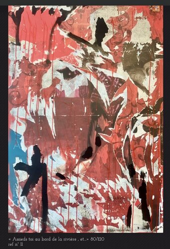 «  Assied toi au bord de la rivière et… » van olivier TOMA, Schilderij te koop op Singulart