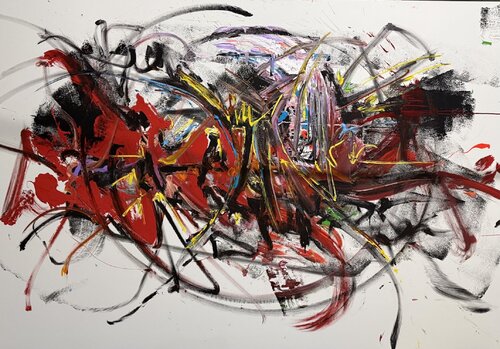 Sommes nous le passage ou la source ? van olivier TOMA, Schilderij te koop op Singulart