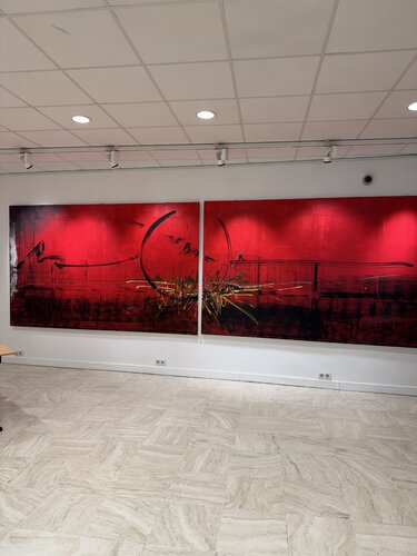 Le Monde Change De Main di olivier TOMA, Pittura in vendita su Singulart