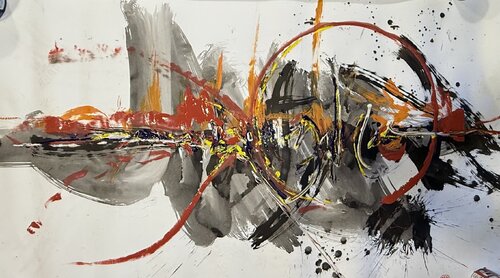 "mais je ne suis pas de ce monde ! " by olivier TOMA, Work on Paper for Sale on Singulart