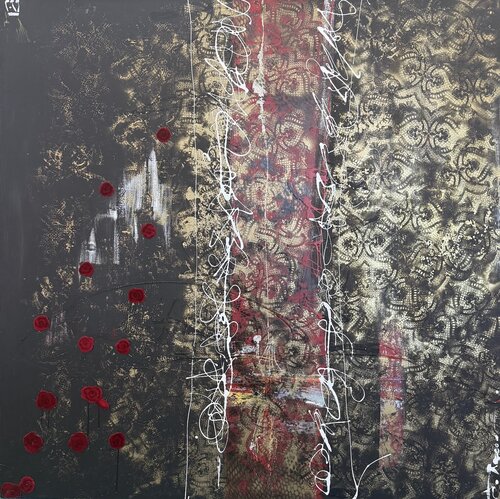 «  Sang et Or » di olivier TOMA, Pittura in vendita su Singulart