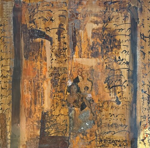 «  Dans les méandres de l’atelier de mes pensées » par olivier TOMA, Peinture en vente sur Singulart
