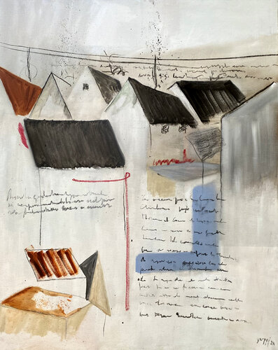 Un paese by YŪREI, Painting for Sale on Singulart
