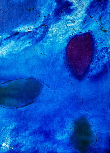 Il silenzio degli alberi van YŪREI, Schilderij te koop op Singulart