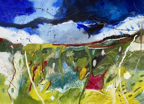 Autumn fields von YŪREI, Malerei kaufen auf Singulart