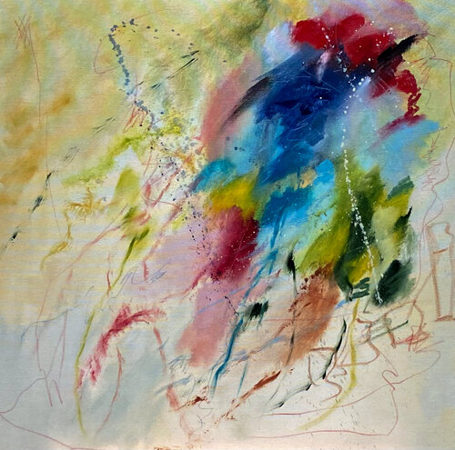 Una goccia van YŪREI, Schilderij te koop op Singulart
