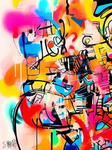 Colorato van simone ibba, Digitaal te koop op Singulart