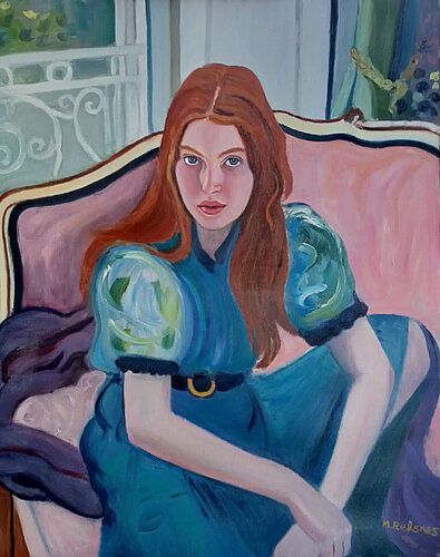 Autumn dream by Marit Refsnes, Painting for Sale on Singulart