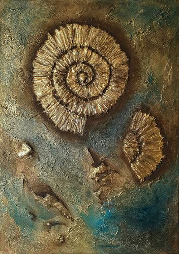 Ammonit van Fortuna Per, Schilderij te koop op Singulart