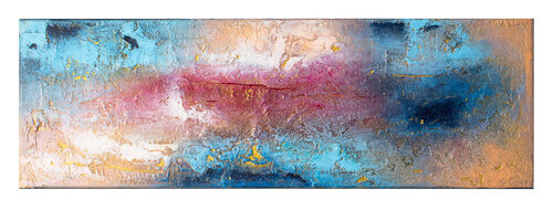 Die Magie der Frühlingsblüten – Abstrakte Kunst mit Acryl von Fortuna Per, Malerei kaufen auf Singulart