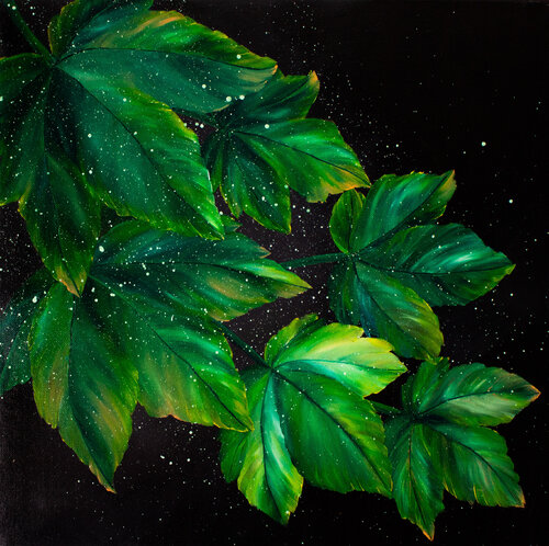 Herbstblätter di Fortuna Per, Pittura in vendita su Singulart