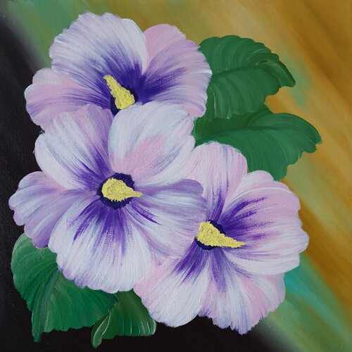 Hibiskus Blumen di Fortuna Per, Pittura in vendita su Singulart