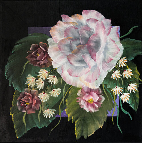 Silent Blossoms van Fortuna Per, Schilderij te koop op Singulart